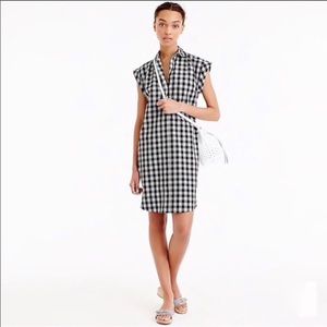J.Crew Gingham dress xxs BNWT